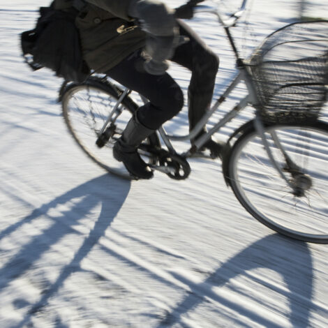 Radfahren im Winter