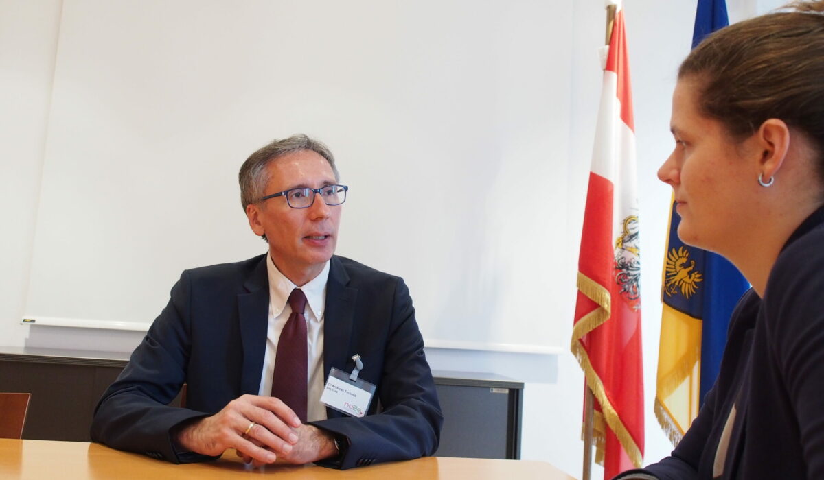 Interview mit DI Andreas Tschulik, Leiter der Abteilung „Betrieblicher Umweltschutz und Technologie“ im Ministerium für ein lebenswertes Österreich